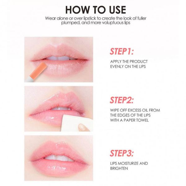 Блеск для губ O.TWO.O Clear Crystal Berry Lip Gloss глянцевый № 4 3 g