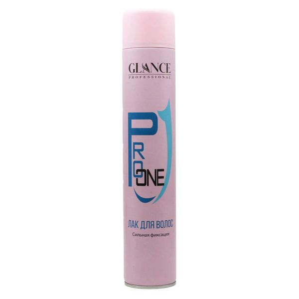 Лак для волос Glance Professional Pro One Сильная фиксация 750 ml