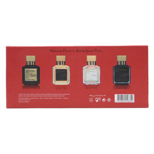 Подарочный набор Maison Francis Kurkdjian Collection extrait красный edp 4x30 ml